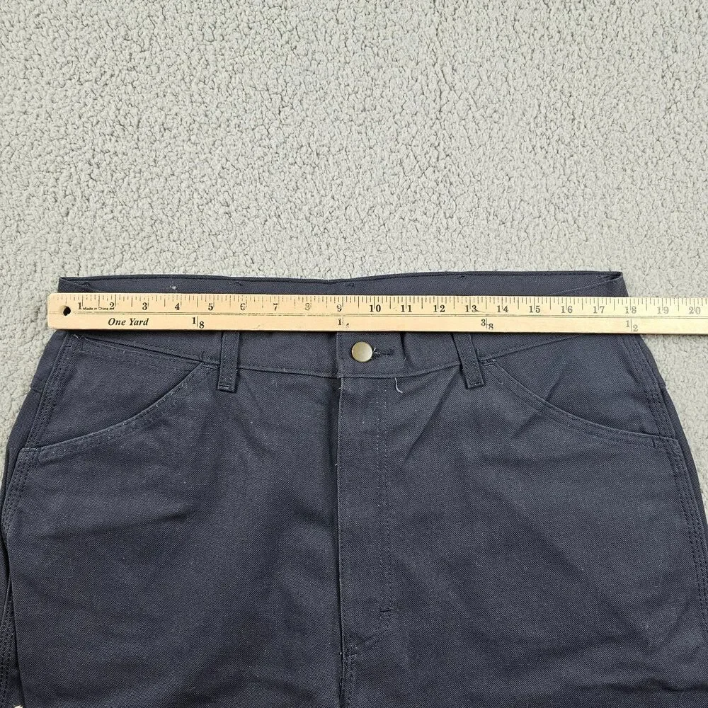 Bulwark FR Pants Mens 36x35* Blue Canvas Carpenter Utility Fire Resistant Welder